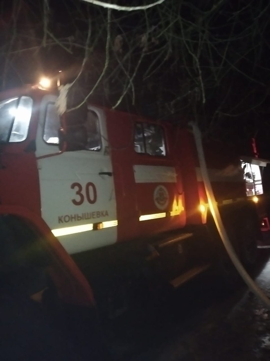 В Курской области сгорел жилой дом в Никифоровке