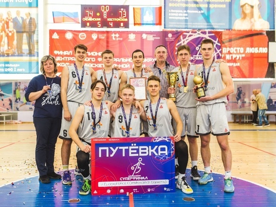 Баскетбольная школьная команда Десногорска - Чемпион ЦФО