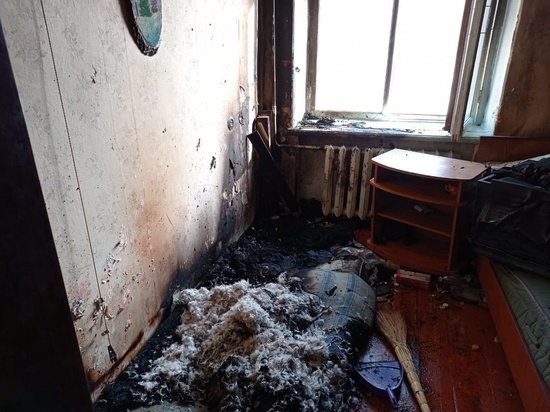 Житель Марий Эл в выходные устроил пожар в своей кровати