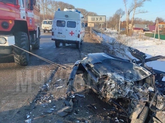  В Ивановской области водителя, попавшего в ДТП, извлекали специнструментом