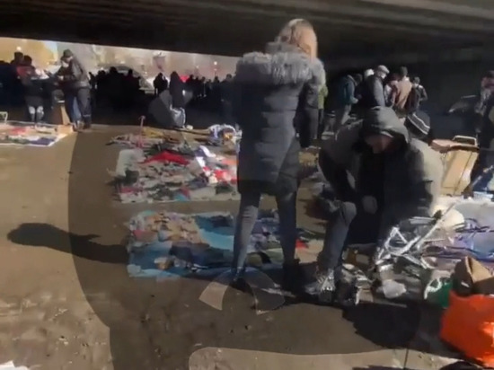 Собчак опубликовала видео с блошиного рынка в Рязани