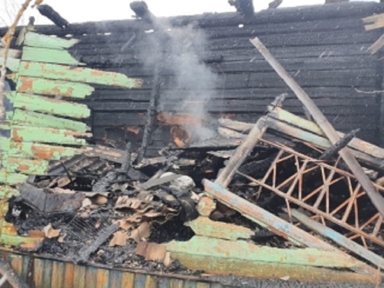 В Ярославской области мужчина сгорел в собственном доме