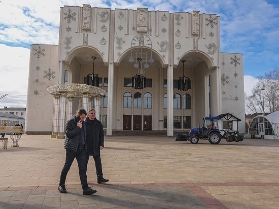 В Курске содержание Театральной площади обойдется бюджету в 3,7 млн рублей