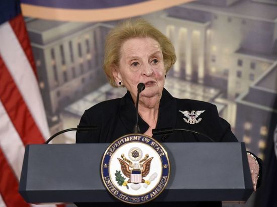 Бывший госсекретарь Мадлен Олбрайт скончалась в США