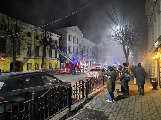 В Ярославле ночью горел памятник архитектуры