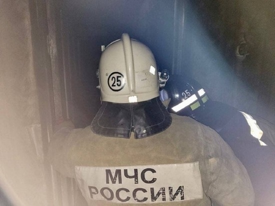 В Барнауле при пожаре в подвале пятиэтажки погиб человек