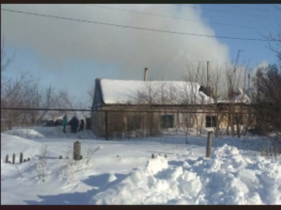 В селе под Саратовом из-за пожара погиб мужчина