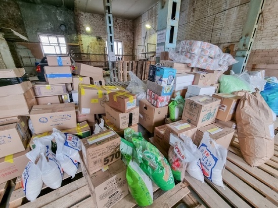 Курганские предприниматели передали 10 тонн помощи для жителей Донбасса