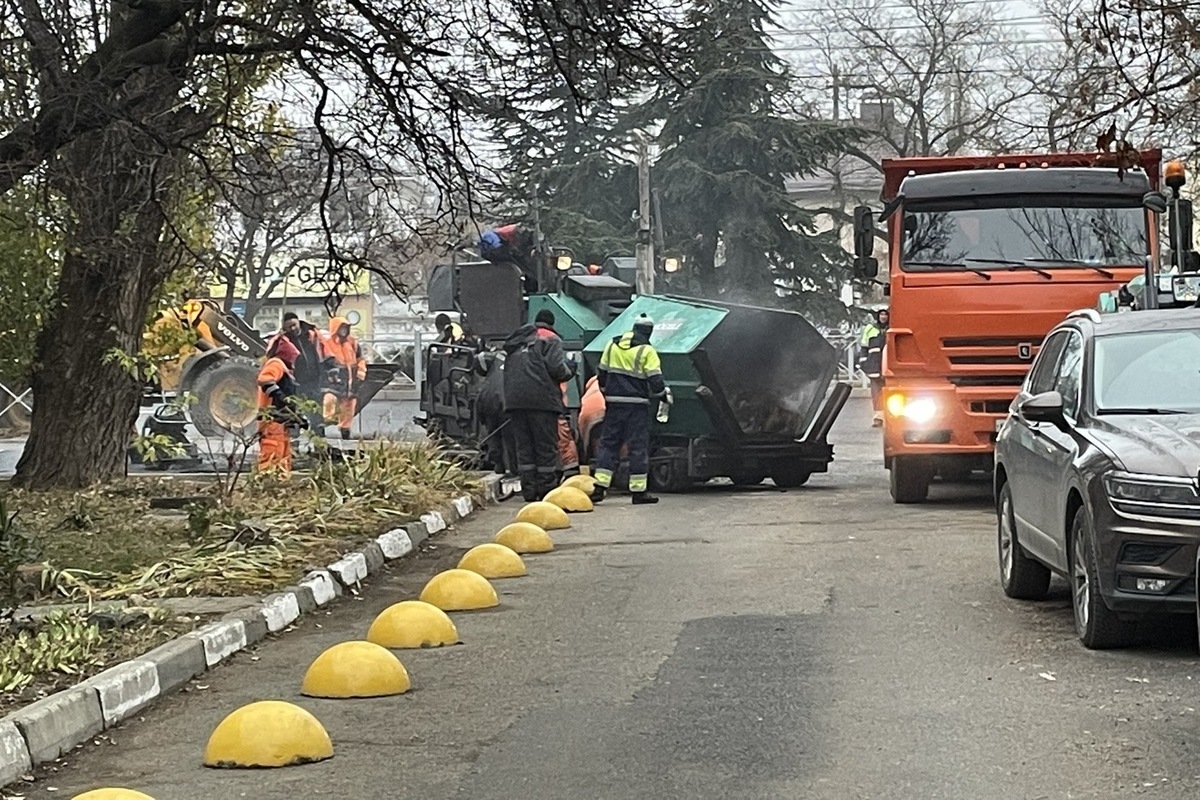 Стартовал новый этап ремонта трассы Симферополь – Ялта - МК Крым