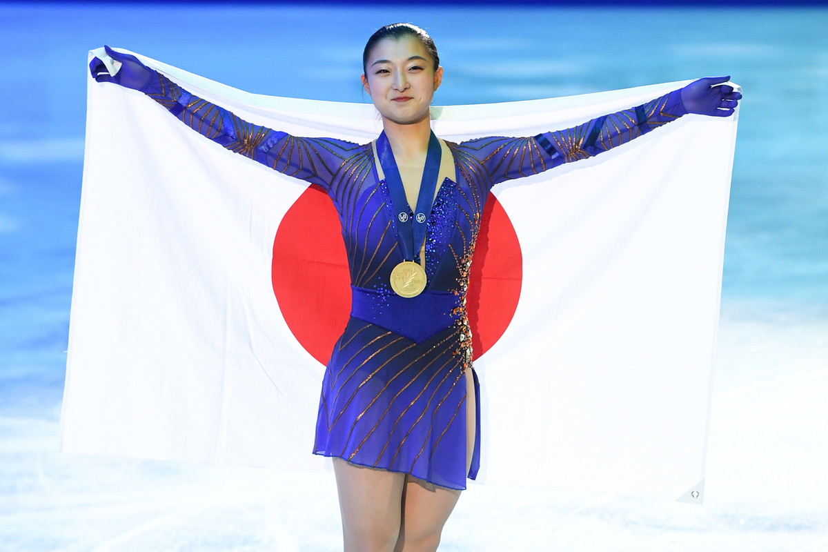 Японка Каори Сакамото стала чемпионкой мира в женском одиночном катании