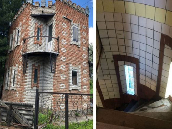 Дача в виде мини-замка для мини-аристократов продается под Новосибирском