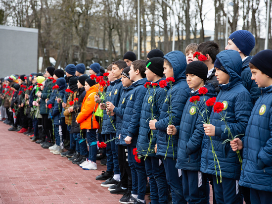 Детский футбольный турнир памяти Духина проходит в Ставрополе