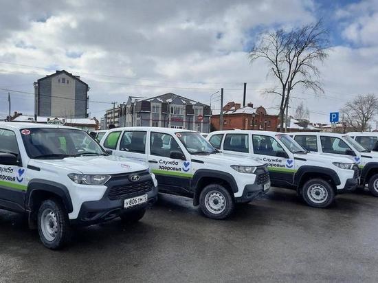 Больнице Ишима выделили 38 служебных автомобилей