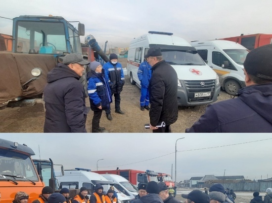 В Кызыле готовятся к паводку