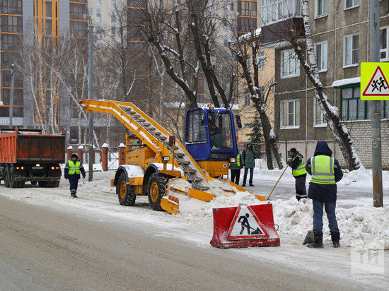 Коммунальные службы Казани с улиц за зиму вывезли 1,1 млн тонн снега