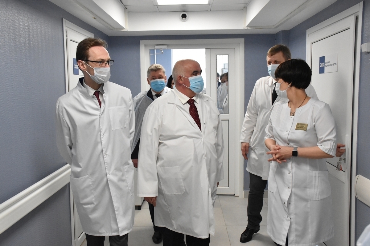 Пульмонологическое отделение окружной больницы №1 Костромы начало принимать первых пациентов