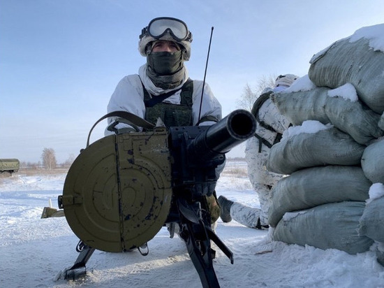 В Удмуртии прошли военные учения мотострелковых частей
