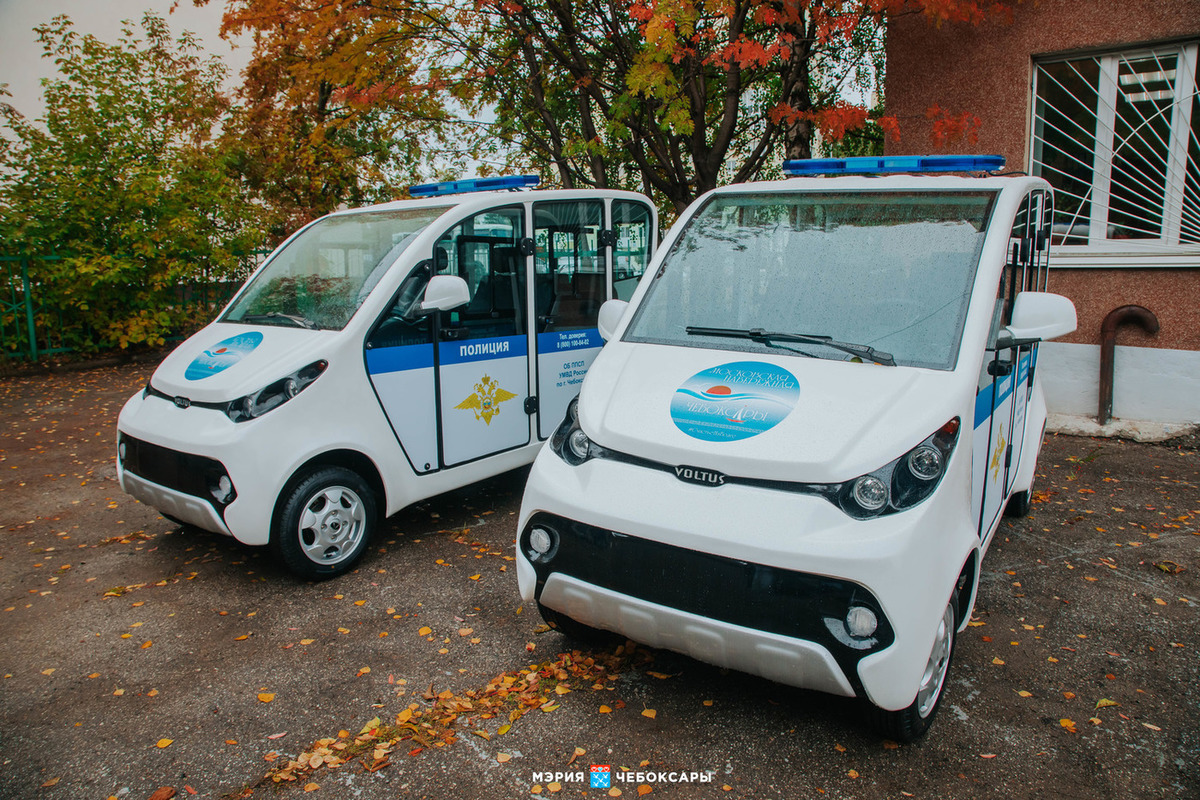 В центре Чебоксар появятся полицейские электрокары - МК Чебоксары