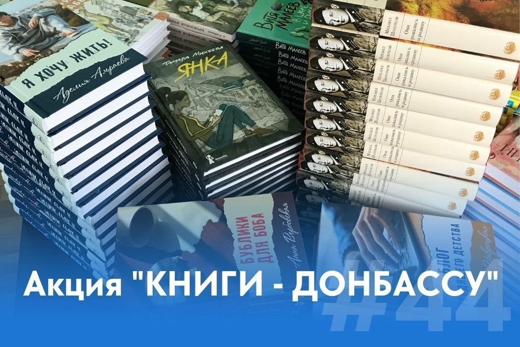 Русские книги для русского Донбасса — в Костроме стартовала акция помощи детям Новороссии