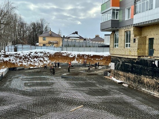 В ЖК «Мелодия» в Казани строят подземный паркинг
