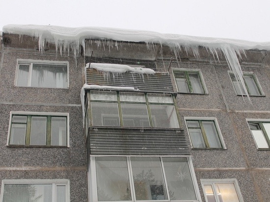 Управляющие компании в Карелии оштрафовали за сосульки