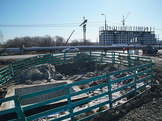Водовод на «Ореховой сопке» в Хабаровске будет сдан в мае