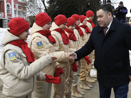 Игорь Руденя прибыл с рабочим визитом в Кимры