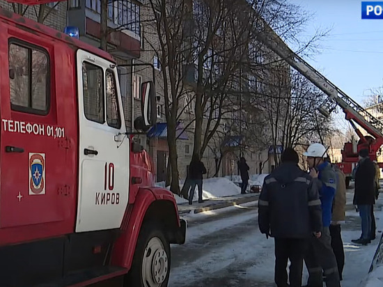 В Кирове ликвидировали последствия взрыва бытового газа