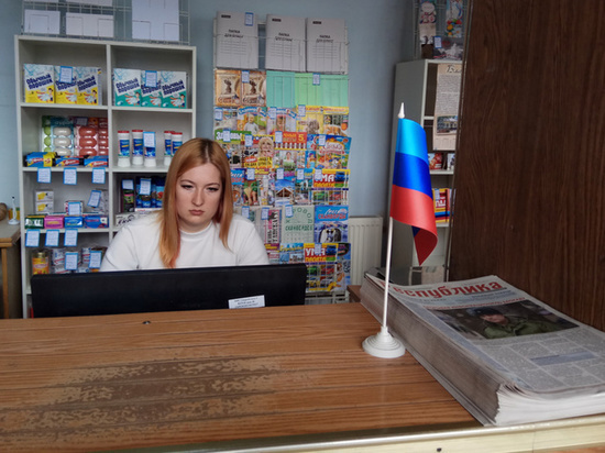 В освобожденном Старобельске открылось два отделения почты ЛНР