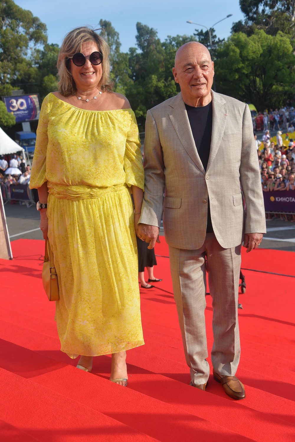 Владимир Познер с женой