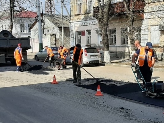 В апреле в Мичуринске начнётся ямочный ремонт дорог