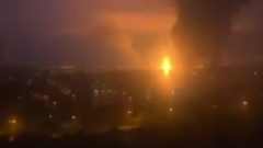 Уничтожение российскими военными НПЗ под Одессой сняли на видео