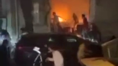 Появились кадры с места взрыва в ночном клубе Баку
