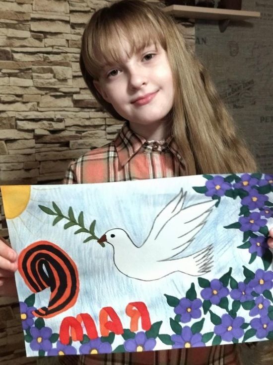 Кисловодские дети участвуют в акции «Рисуем Победу»