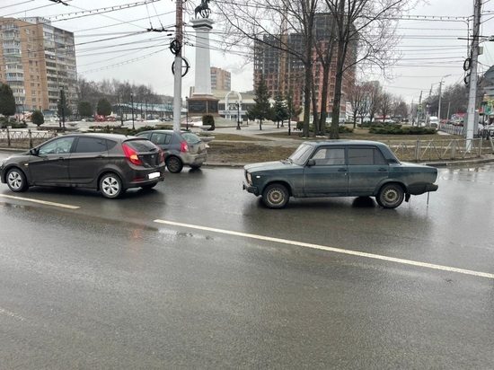 На Московском шоссе в Рязани в ДТП пострадала 62-летняя пассажирка Hyundai