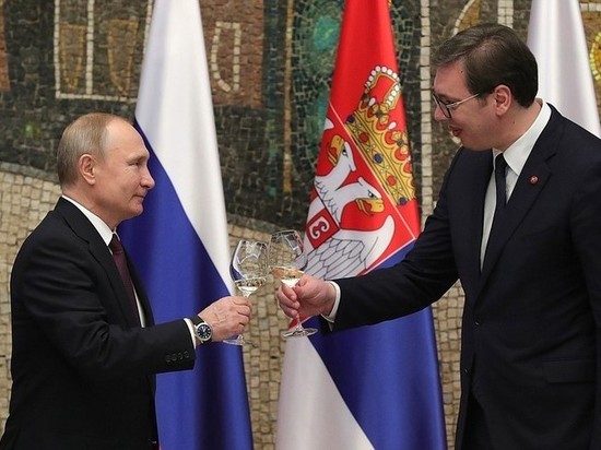 Путин поздравил президента Сербии Вучича с переизбранием