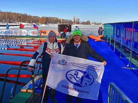 Представитель Дзержинска стал двукратным чемпионом мира по зимнему плаванию