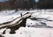 Экологическая катастрофа на одном из участков нерестовой реки произошла на Сахалине. Нерестовый участок реки Агнево завален грунтом.