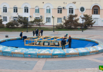 Подготовка фонтанов к летнему сезону началась во Владивостоке. 