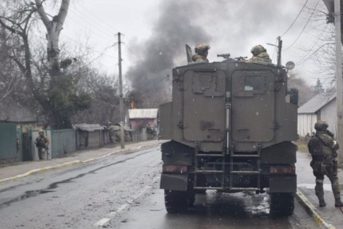 Росгвардия на Украине захватила крупный схрон боеприпасов украинских  националистов - МК