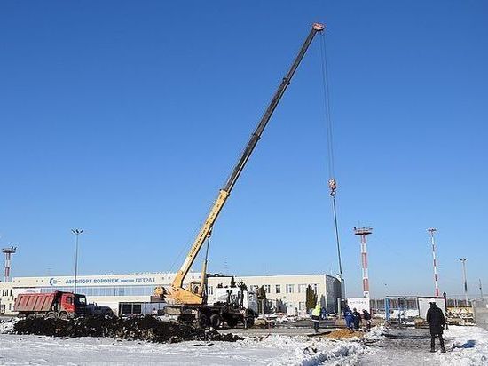 В воронежском аэропорту разработали котлован под новый терминал