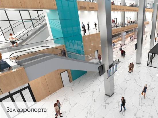 Глава Колымы показал интерьер нового аэропорта Магадана