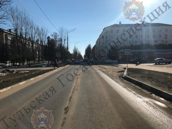 В Новомосковске 33-летняя автоледи сбила мужчину на пешеходном переходе
