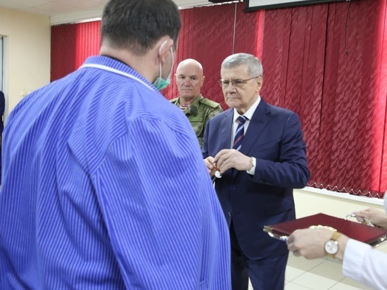 В Пятигорске вручили награды росгвардейцам