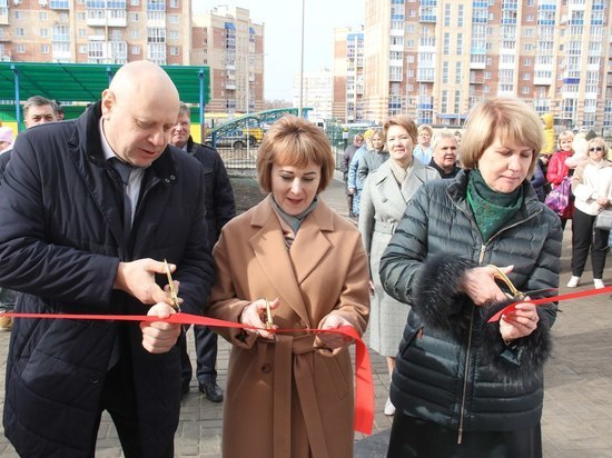 На улице Светловской в Омске открылся новый детский сад