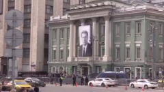 Появилось видео выноса гроба Жириновского из Дома Союзов
