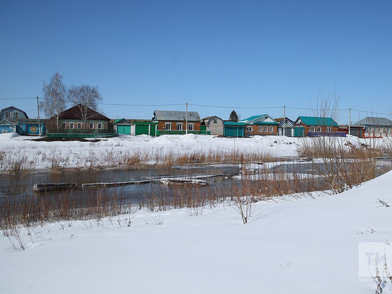 Аномальное тепло, пришедшее в Татарстан, ускорило паводковые процессы.