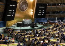 Генеральная ассамблея ООН приостановила членство России в Совете по правам человека при организации
