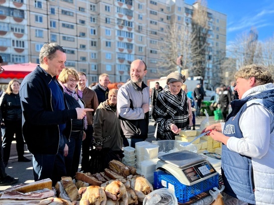 На ярмарке в Белгородской области увеличили продажу овощей и яиц
