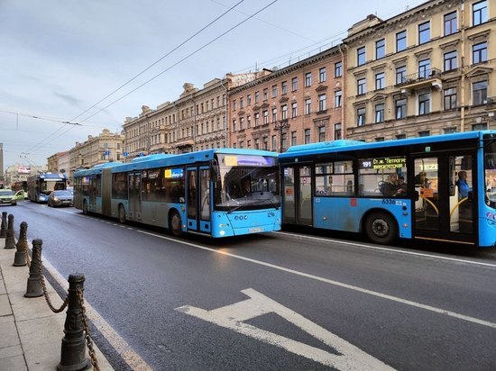 На петербургские дороги вышли 864 социальных автобуса